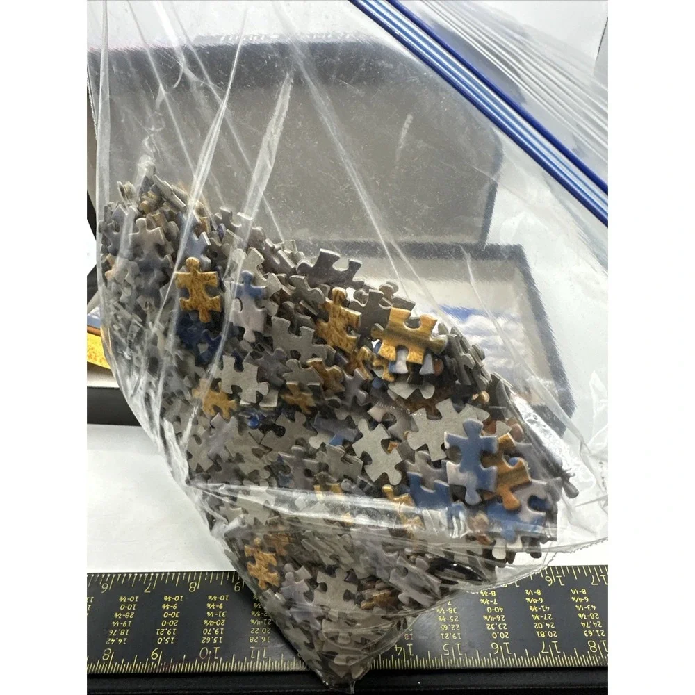 Windmill In Wheat Field Panoramic Puzzle 1000 Pieces Terry Thompson